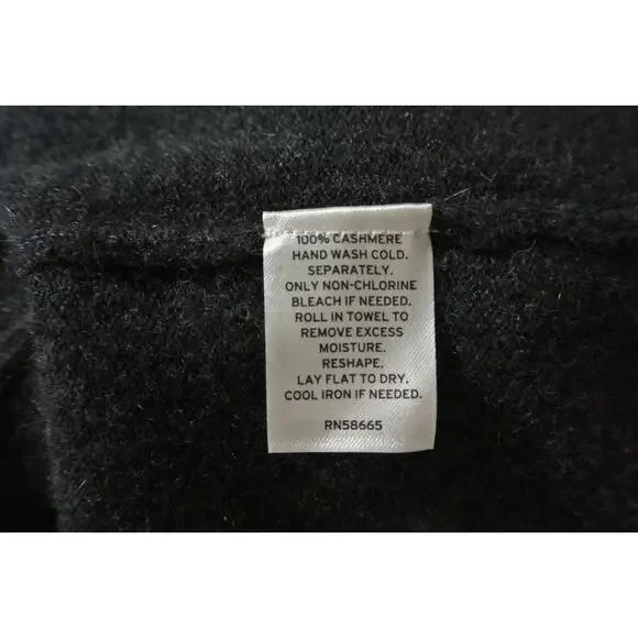 NEW, Nordstrom belted long cashmere robe in Charcoal Size XL #S8217